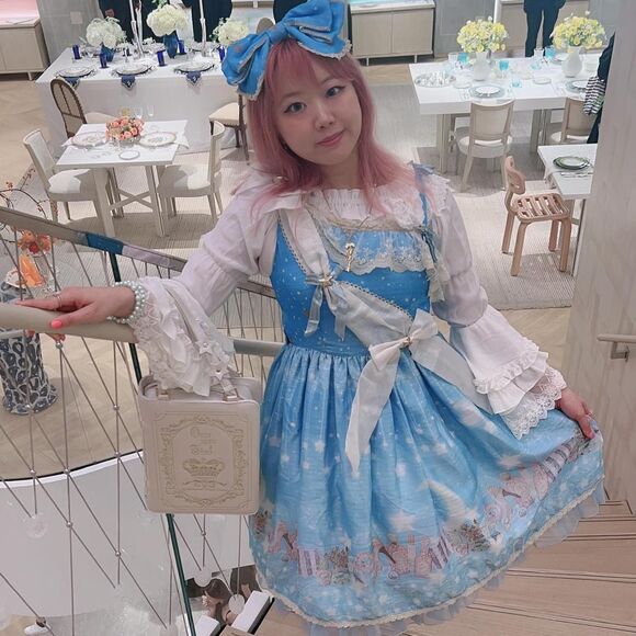 BTSSB Sax Blue JSK and Headbow Set - Picture 3 of 5